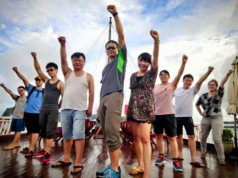 Indochina Sails Ha Long Exterior foto