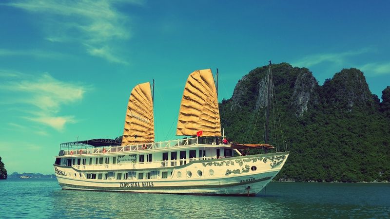 Indochina Sails Ha Long Exterior foto